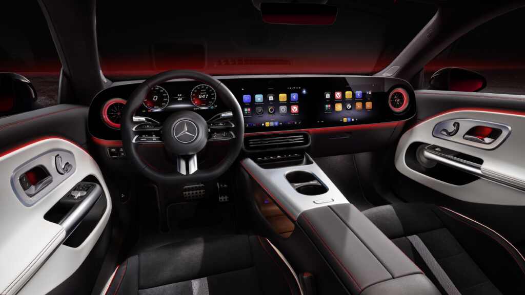 Mercedes-Benz CLA interior design
